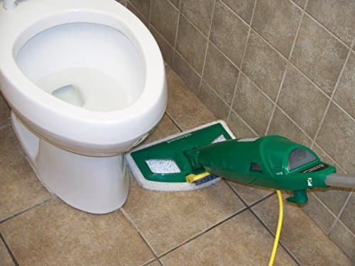 Bissell Commercial-BGST1566 Steam Mop Power Steamer, 12.5" wide, comes with Two soft pads for every day and one scrubby pad for heavy messes,Green 8