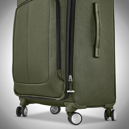 Samsonite Solyte DLX Softside Expandable Luggage with Spinner Wheels, Cedar Green, Carry-On 20-Inch 5