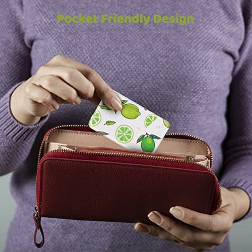 Sethruki Portable Charger 5000mAh Cute Ultra Slim USB C Power Bank for Girls Mini Fast Charging Small Battery Pack with Built in Cables for iPhone iPad Samsung Pixel Android Phones,Lemon 6