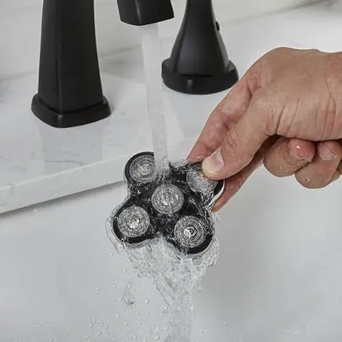 Remington XR7000 Balder Pro Rotary Shaver Rechargeable Waterproof Electric Razor for Men Cordless Lithium Power 5 Dual Track Flexing Heads and Pop-Up Trimmer Black 10