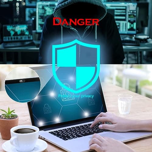 Webcam Cover, 0.02 inch Panda Laptop Camera Cover, Cute Accessories for Laptop PC iPhone iPad iMac MacBook Pro Air Computer Smartphone Tablet, Camera Cover Slide Protect Your Personal Privacy 5