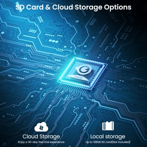 GALAYOU Cameras for Home Security Outside-2K Battery Powered WiFi Surveillance Indoor/Outdoor, Security Cameras with Motion Siren, Color Night Vision Waterproof, Cloud/SD Storage 2.4Ghz WiFi 6