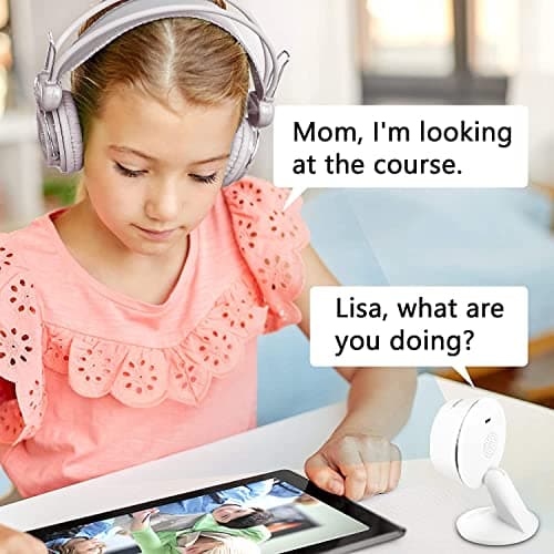 LaView 4MP 2K Cameras for Home Security Indoor,Home Security Camera for Baby/Elder/Pet/Nanny,Baby Cam Starlight Sensor Color Night Vision,US Cloud Service,Works with Alexa 8