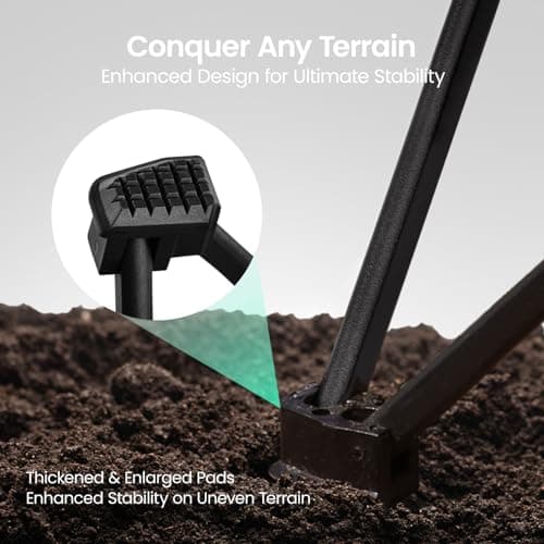 MISSION MOUNTAIN UltraPort Compact Camp Table, Outdoor Folding Table, Portable Camping Side Table, Ultralight Aluminum Beach Table, Small Camping Table with Carry Bag for Camping, Picnic, Black 7