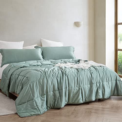 Byourbed Cool as a Cucumber - Coma Inducer® Oversized King Cooling Comforter - Iceberg Green