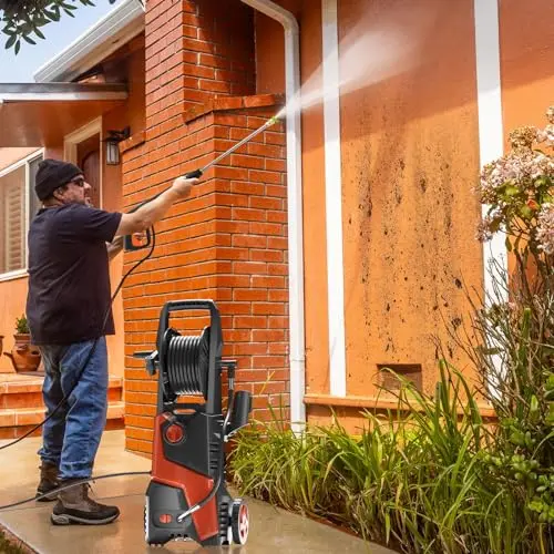 Electric Pressure Washer 5000PSIMax 3.5GPM Pressure Washer with 20 Ft Hose 16.3 Ft Power Cord, Making It Perfect for Cleaning Cars, Pool, Patio 6