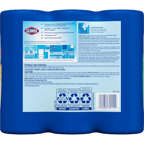 Clorox Disinfecting Cleaning Wipes Variety Pack, 35 Count Each (Package May Vary) 11