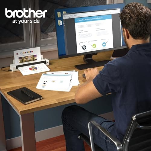 Brother DS-740D Duplex Compact Mobile Document Scanner 8