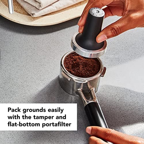 KitchenAid Metal Semi-Automatic Espresso Machine - KES6503, Empire Red 5