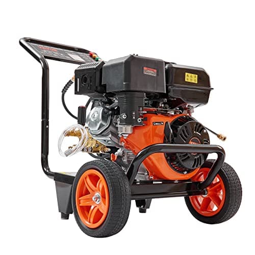 VEVOR Gas Pressure Washer, 4400 PSI 4.0 GPM, Gas Powered Pressure Washer with Copper Pump, Spray Gun and Extension Wand, 5 Quick Connect Nozzles, for Cleaning Cars, Homes, Driveways, Patios 9