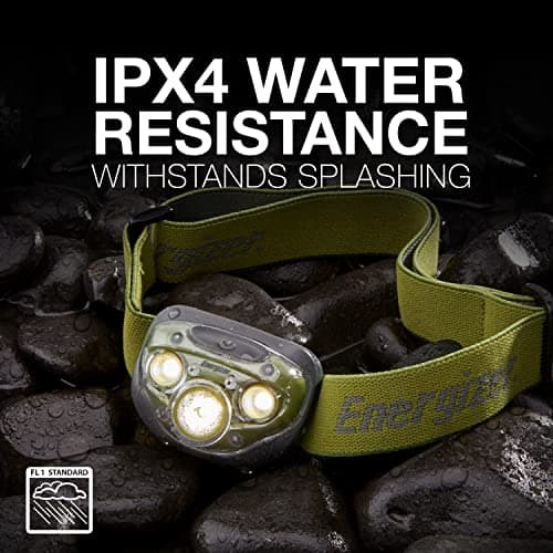 Energizer PRO-260 LED Headlamp, IPX4 Water Resistant Headlamps, High-Performance Head Light for Outdoors, Camping, Running, Storm, Survival LED Light for Emergencies (Batteries Included) 5