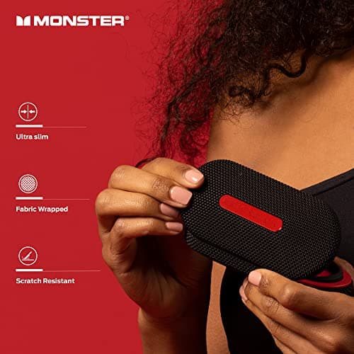 Monster DNA Fit Wireless Bluetooth Earbuds - Noise Cancelling Earbuds with Wireless Charging Case & Built-in Microphone, Water Resistant Bluetooth Headphones & Ear Buds 7