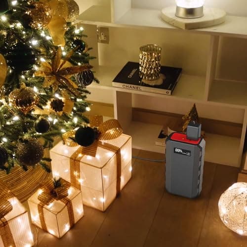 SinKeu 24000mAh Portable Power Bank with AC Outlet, 88.8Wh Portable Laptop Charger, Portable Power Station Outdoor Generators Portable for Home Backup Outdoor Emergency 9