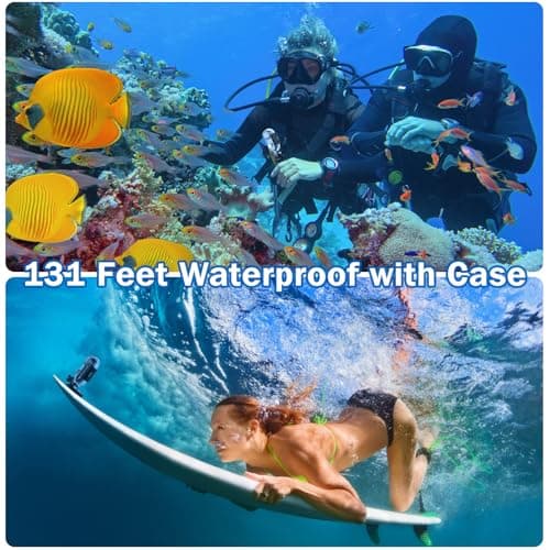 i3 4K Thumb Action Camera, Tiny Size, Mount Anywhere, Small Body Camera with Spring Clip, Portable Vlogging, Hands-Free POV Recording, Helmet Cam for Cycling, Motorcycle (64G-Card, Black) 6