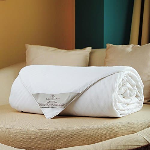CUDDLE DREAMS Silk Comforter for Spring/Summer/Fall, 100% Long-Strand Silk Filling, Natural & Breathable (King Size) 8