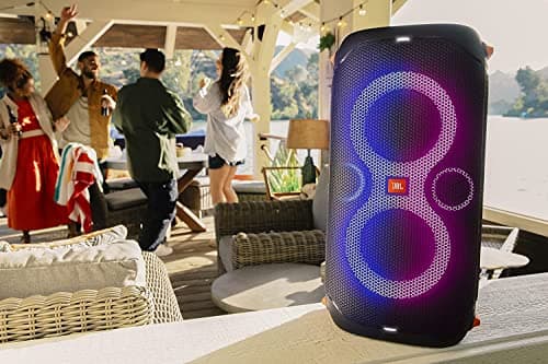 JBL PartyBox 110 - Portable Party Speaker with Built-in Lights, Powerful Sound and deep bass, Black 6