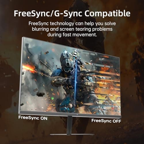 KTC 24 Inch 180Hz Gaming Monitor, 2K QHD Fast IPS PC Gaming Monitor, 1440p 1ms Computer Monitor 144Hz, G-Sync and FreeSync Compatibility, HDR Support, HDMI Displayport, VESA, Q24T09 5