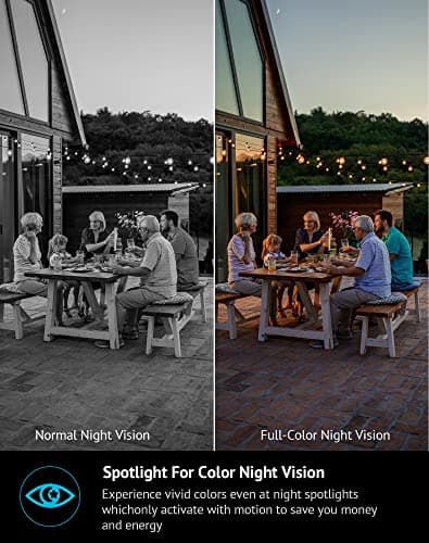 LaView 4MP 2K Security Cameras Outdoor Indoor Wired,IP65, Starlight Sensor & 100 Ft Night Vision,Motion/Person Detection,2-Way Audio/Spotlight,US Cloud,Compatible With Alexa,iOS & Android & Web Access 5