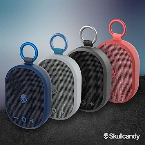 Skullcandy Kilo Wireless Bluetooth Speaker - IPX7 Waterproof Mini Bluetooth Speaker with 24 Hour Battery, Downward Firing Passive Radiator, and True Wireless Pairing - Perfect for Outdoor (Navy) 7