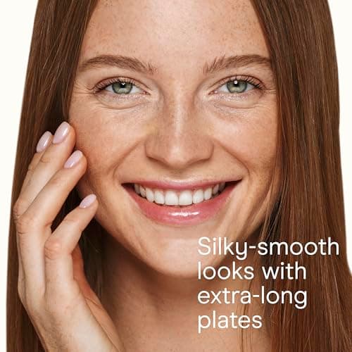 Conair Double Ceramic Flat Iron, 1-Inch Flat Iron Hair Straightener, Five Heat Settings, Extra Long Floating Plates, White 6