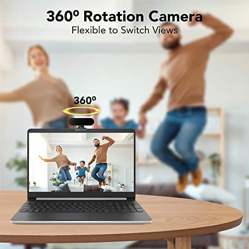 Philips Webcam with Microphone, Full HD 1080P, USB Computer Camera, Plug and Play, 360° Rotate, for PC Video Conferencing/Calling/Gaming, Laptop/Desktop Mac, Skype/YouTube/Zoom/Facetime 6