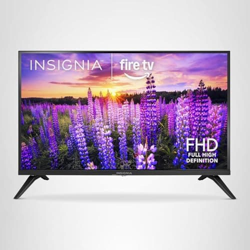 INSIGNIA 40" Class F40 Series LED Full HD Smart Fire TV, Voice Remote with Alexa, Free & Live TV 10