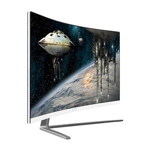 Generic Viotek GN34CW 34” Ultrawide QHD Curved Professional Monitor 100Hz 21:9 with FreeSync, HDMI, DP or DVI ports - White (Renewed) 7