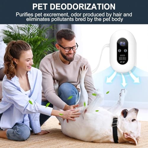 Ozone Odor Eliminator for Strong Odor 99% Cat Litter Deodorizer Dog Poof Odor Removal Air Ionizers Home Plug-in Air Purifier for Bedroom, Toilet, Kitchen, Pets, Shoe, Smoke, Formaldehyde Air Freshener 6