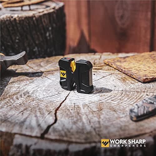 Work Sharp Portable Pivot Knife Sharpener, WSEDCPVT EDC Black 8
