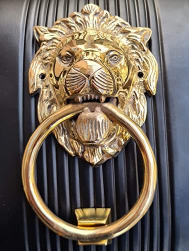 Authentic Vintage Brass Lion Door & Gate Knocker Handle Pull Door Accessories Home Decor 9