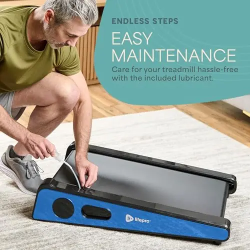 Lifepro Pacer Mini Smallest Portable 30in Small Mini Walking Pad Treadmill Installation Free, Adjustable Incline, Under Desk Work Compact Treadmills for Home/Office - Max Load 220Lbs & Speed 3MPH 9