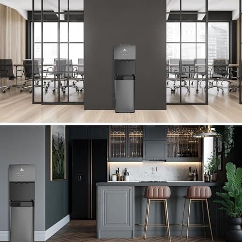 Avalon A5BLK Self Cleaning Bottleless Water Cooler Dispenser, UL, NSF Certified Filters, Black Stainless Steel, Full Size 6