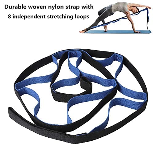 Foam Roller Set - High Density Back Roller, Muscle Roller Stick,2 Foot Fasciitis Ball, Stretching Strap, Peanut Massage Ball for Whole Body Physical Therapy & Exercise, Back Pain, Leg, Deep Tissue 6