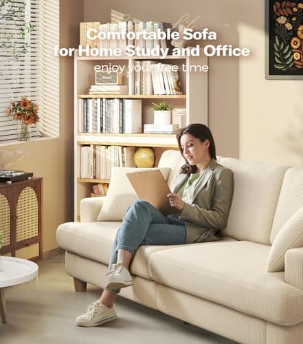 Kidirect 87in Corduroy Couch 6