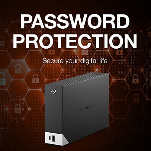 Seagate One Touch Hub 8TB External Hard Drive Desktop HDD (STLC8000400) (Renewed 7