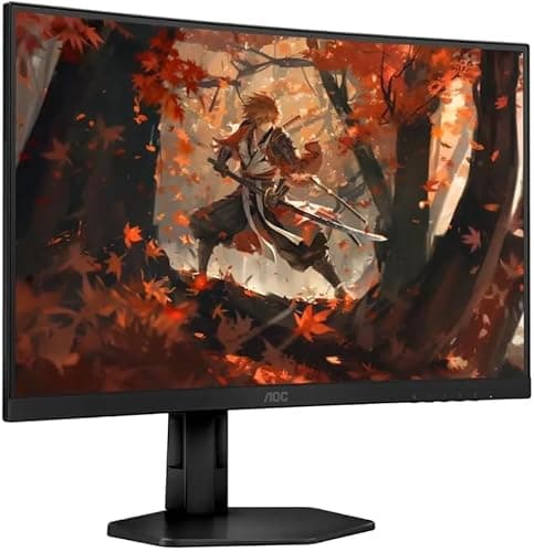 AOC C27G4X 27-Inch Curved Gaming Monitor, FHD 1920x1080, 180Hz, FreeSync, HDR10, VA Panel, 0.5ms Response (Renewed) 2