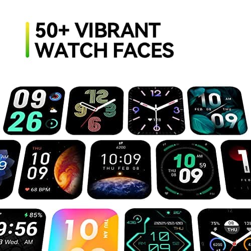 Amazfit Bip 3 Pro Smart Watch for Android iPhone, 4 Satellite Positioning Systems, 1.69" Color Display, 14-Day Battery Life, 60+ Sports Modes, Blood Oxygen Heart Rate Monitor, Water-Resistant(Black) 7