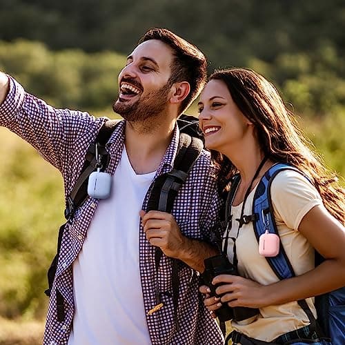 SNBLK Compatible with AirPods 3rd Generation Case Cover 2021, Soft Silicone Shock-Absorbing Protective AirPods 3 Case Skin with Keychain, Support Wireless Charging, Front LED Visible, Light Blue 6