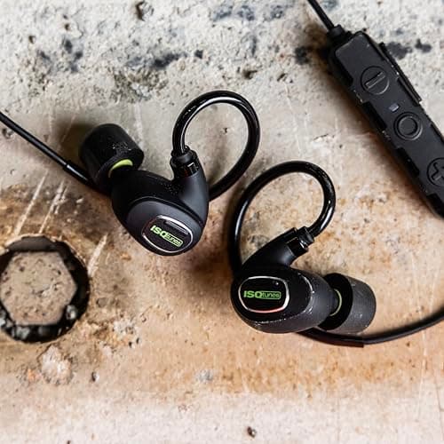 ISOtunes PRO 3.0 Bluetooth Hearing Protection - OSHA Approved Earbuds with 20 Hour Battery Life, Bluetooth Ear Protection with 27 dB Noise Reduction (NRR) Earplug Headphones - Durable Work Earbuds 6