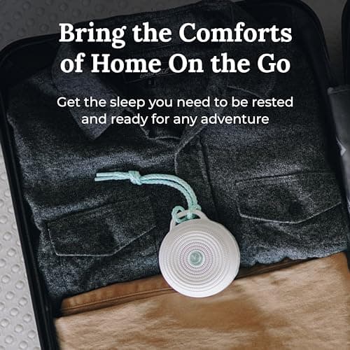 Yogasleep Rohm Portable White Noise Sound Machine, 3 Soothing Natural Sounds with Volume Control, Sleep Therapy For Adults, Kids & Baby, Noise Cancelling for Office Privacy & Meditation, Registry Gift 6