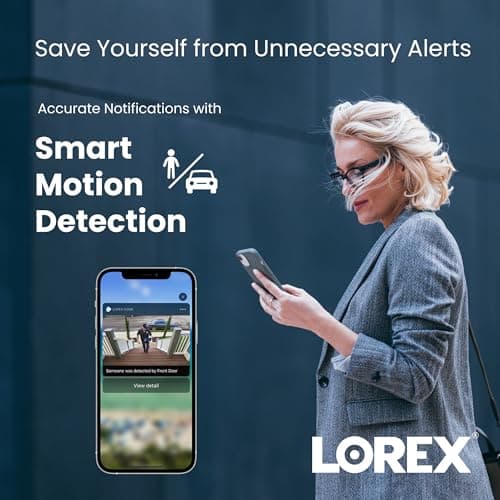 Lorex 4K+ 16 Channel (8 Wired + 8 Fusion Wi-Fi) 2TB NVR System | 3 White 4K Dome Cameras (No Cables) | Smart Security Lighting | Person & Vehicle Detection | Color Night Vision | IP67 Weatherproof 7