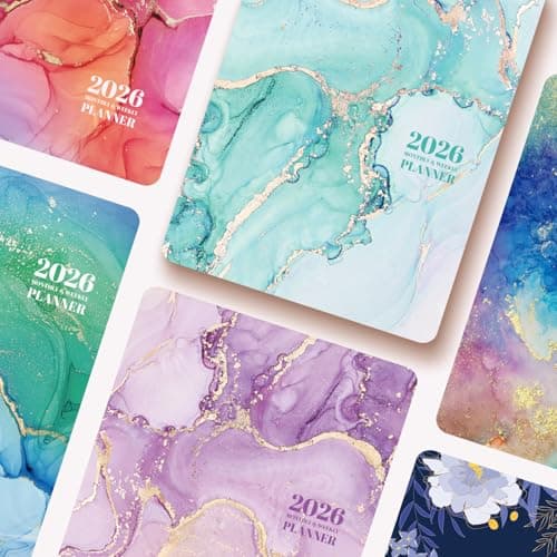 Forvencer 2026 Planner, Weekly and Monthly Calendar Planner for Women, Jan 2026 - Dec 2026, 8.5" x 11", Hardcover Planning Agenda book with Monthly Tabs, Spiral Bound, Inner Pocket, Cute Journal Organizer Notebook for Office School, A4 Size, Green 6