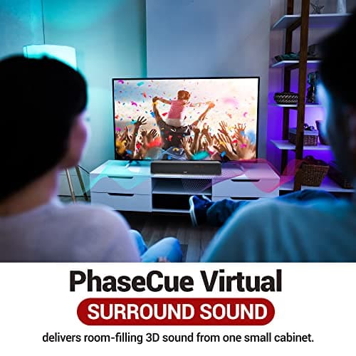 ZVOX Dialogue Clarifying Sound Bar with Patented Hearing Technology, Twelve Levels of Voice Boost - 30-Day Home Trial - AccuVoice AV157 TV Speaker - Black (Renewed) 7