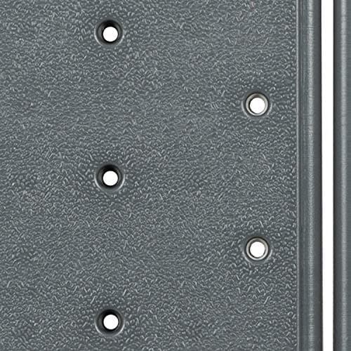 Flash Furniture HERCULES Series 300 Lb. Capacity Adjustable Gray Bath & Shower Transfer Bench with Back and Side Arm 18