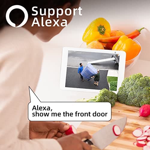 Rraycom 4 Pack Security Cameras Wireless Outdoor Solar Powered with AI Detection, 2K Color Night Vision Security Camera with 2 Way Audio, Alexa, No Monthly Fee, Spotlight & Siren, IP65 Waterproof 5