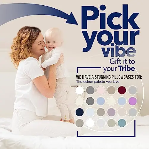 TEXAS LINEN CO. Luxury Egyptian Cotton King White Pillow Cases Set of 2-1000 Thread Count Pillowcases for Sleeping, Silky Soft, Cooling Pillow Cover, Extra Long Staple Hotel Quality Pillow Cases 6