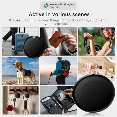 JNLIK Air Tracker Tag for Android（Android Only ） IP65 Waterproof Smart Tag & Item Finder | Ultra-Long Battery | Works with Google Find My Device | Find Keys/Wallet/Car (2026 new Model) 8