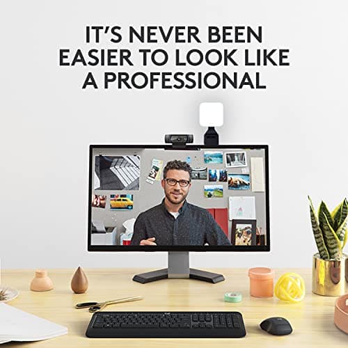 Logitech C920x HD Pro + Logitech for Creators Litra Glow - The Perfect Solution for Great on-Camera Looks 5