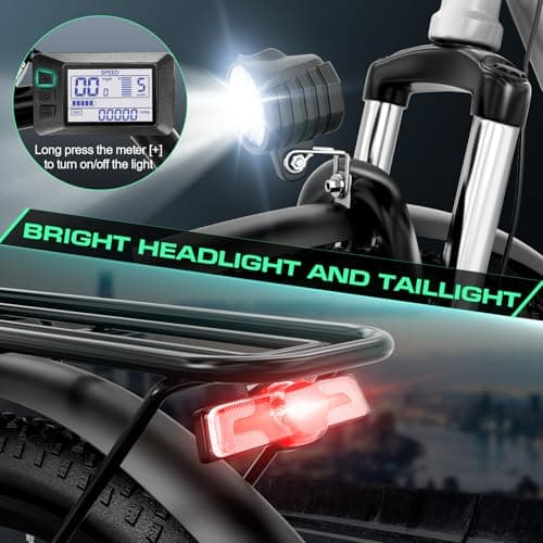 Vivi Electric Bike for Adults, 1000W Peak Ebike 26" Electric Cruiser Bike 22MPH Step Through Electric Bike with 48V Removable Battery, 7 Speed Electric City Commuter Bicycle, SGS Certified to UL2849 7