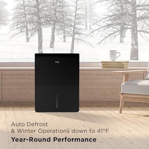 TCL 50 Pint Smart Dehumidifier with Pump, Black - W50D9P2-B 5